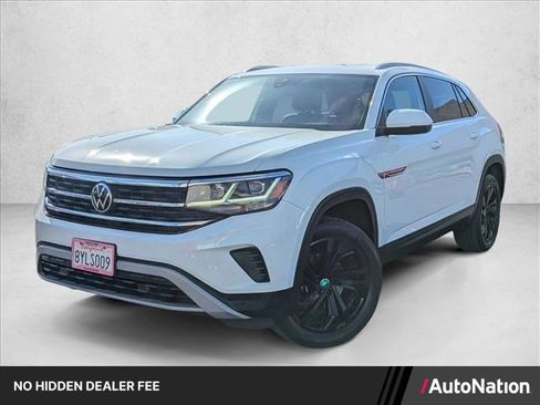 Used 2021 Volkswagen Atlas Cross Sport SEL w/ Luggage Net & Mats Package FWD image 1
