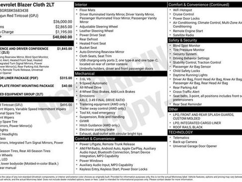 Used 2019 Chevrolet Blazer LT image 5