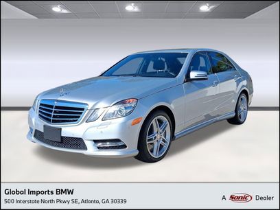 Used 2013 Mercedes-Benz E 550 4MATIC Sedan
