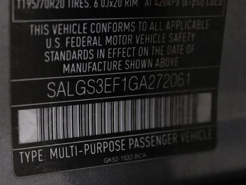 Used 2016 Land Rover Range Rover Long Wheelbase Supercharged image 37