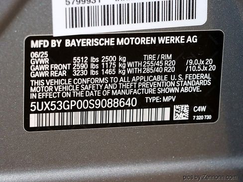 Used 2025 BMW X3 xDrive30i w/ Premium Package image 39