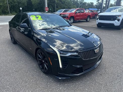 Used 2022 Cadillac CT4 V Blackwing w/ Technology Package RWD image 10