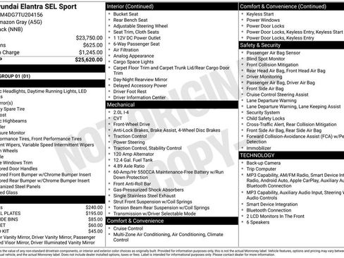 New 2026 Hyundai Elantra Sport FWD image 33
