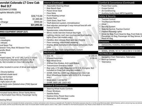 Used 2017 Chevrolet Colorado LT image 3