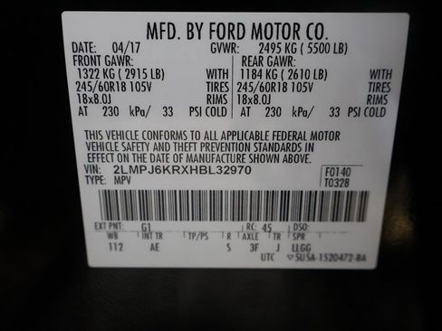 Used 2017 Lincoln MKX Select w/ Select Plus Package image 46