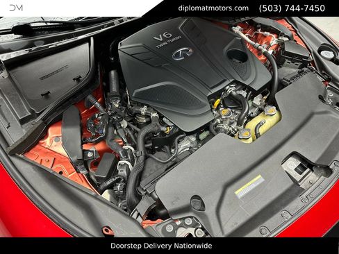 Used 2021 INFINITI Q50 Red Sport 400 w/ Proactive Package image 31