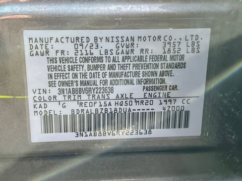 Used 2024 Nissan Sentra S image 39