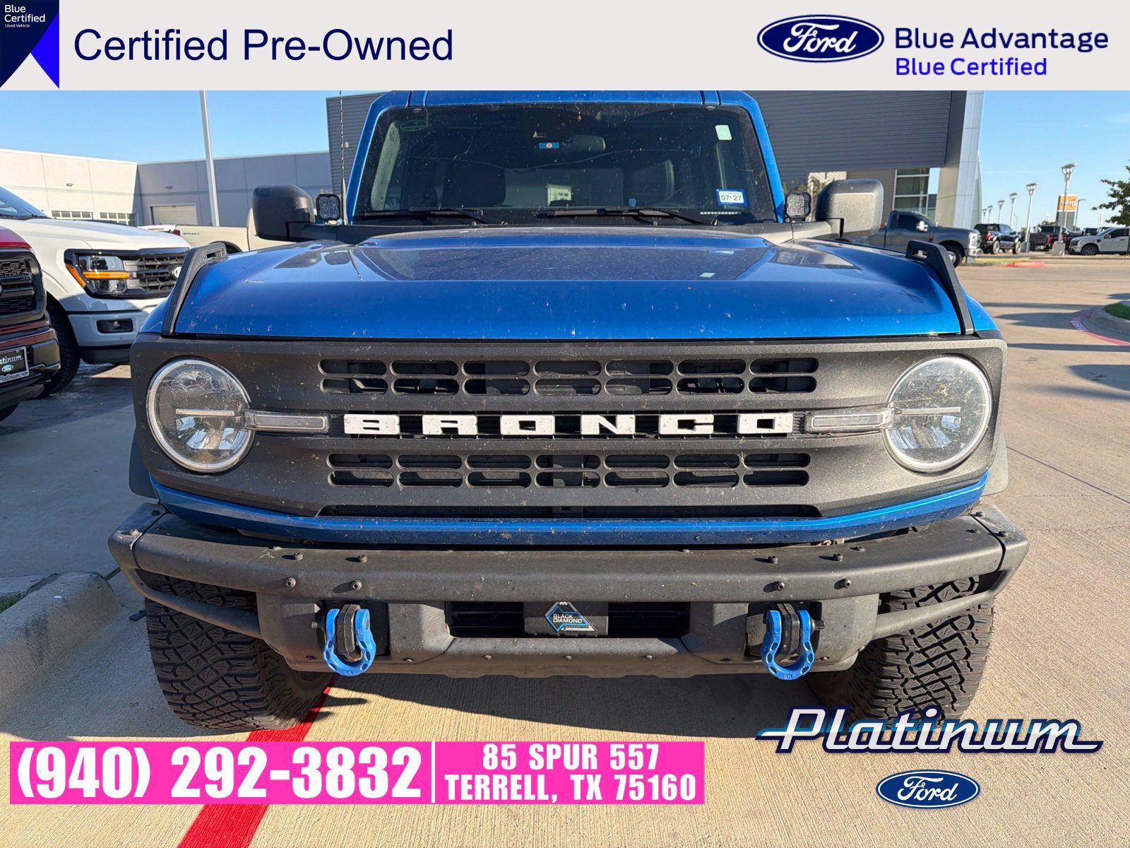 Used 2022 Ford Bronco Black Diamond w/ Sasquatch Package AWD/4WD image 2