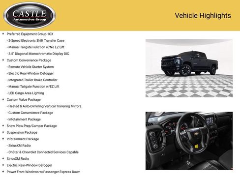 Used 2020 Chevrolet Silverado 2500 Custom w/ Custom Value Package AWD/4WD image 8