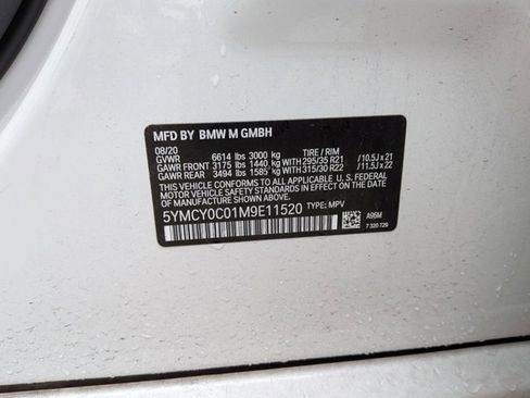 Used 2021 BMW X6 M w/ Competition Package AWD/4WD image 16