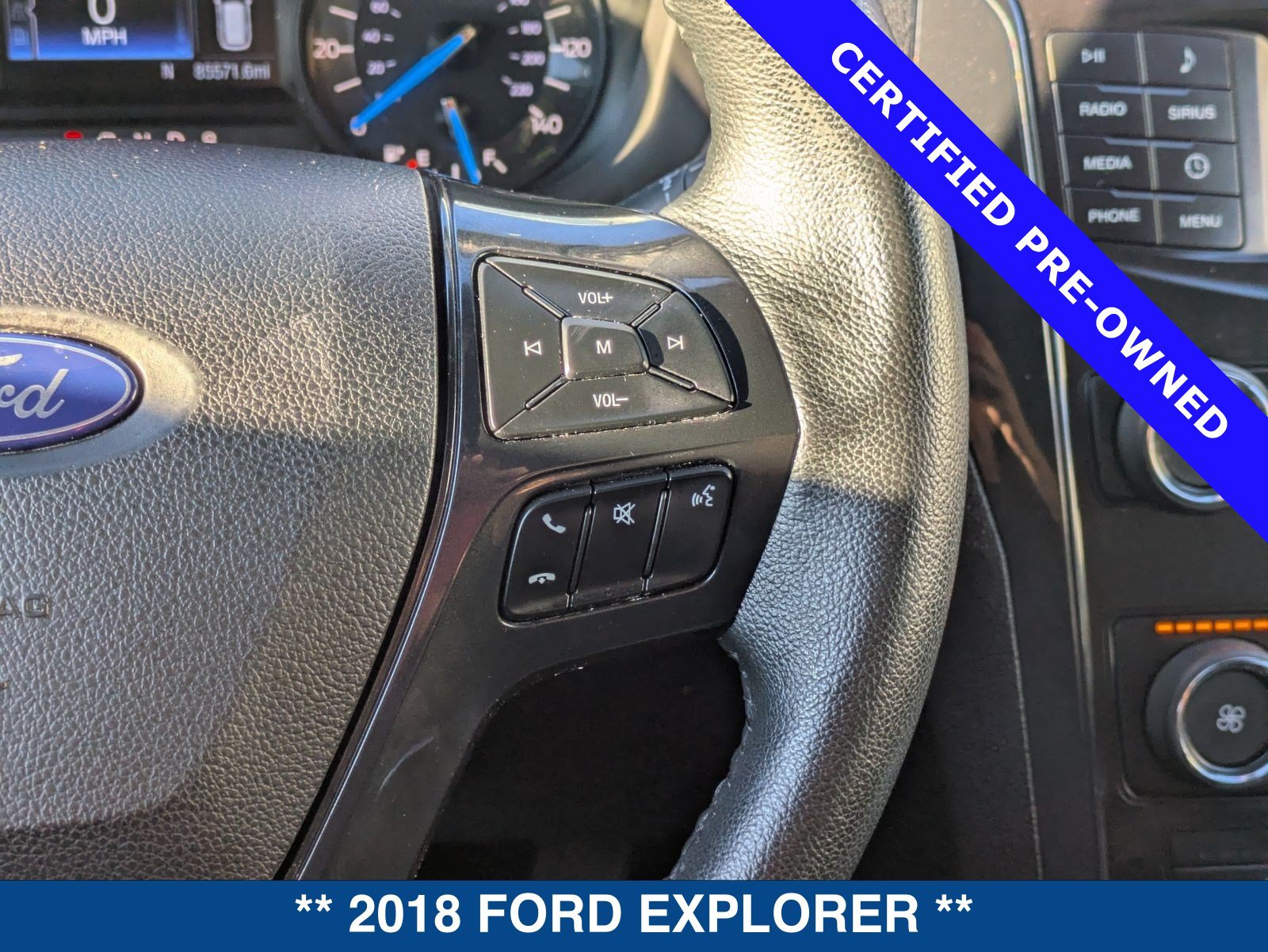 Used 2018 Ford Explorer XLT w/ Class II Trailer Tow Package FWD image 27