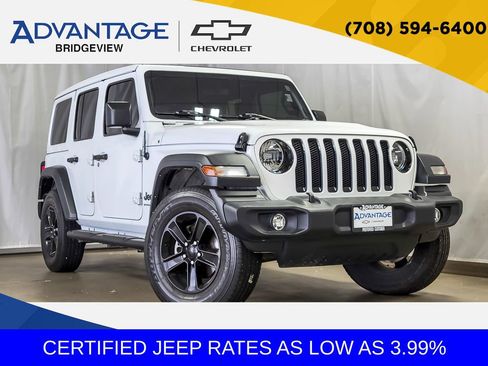 Used 2023 Jeep Wrangler Unlimited Sport AWD/4WD image 1