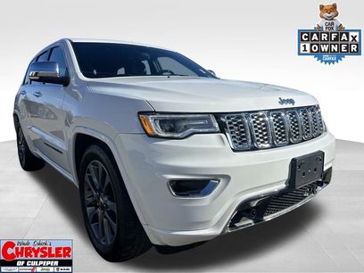 Used 2018 Jeep Grand Cherokee Overland