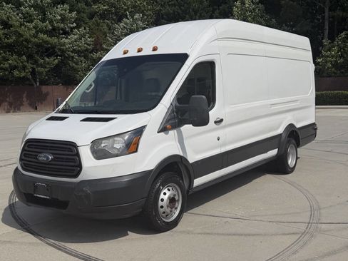 Used 2017 Ford Transit 350 148 High Roof Extended DRW RWD image 1
