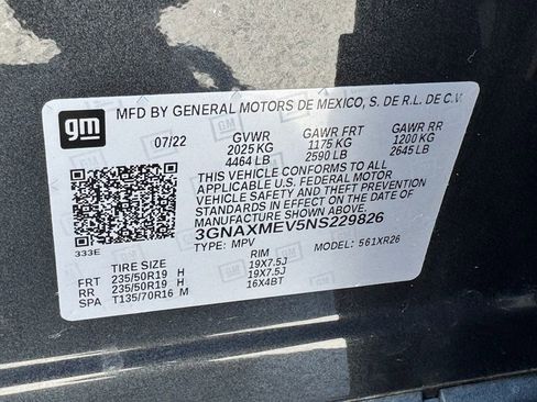 Used 2022 Chevrolet Equinox RS FWD image 34