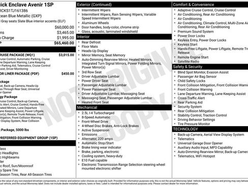 Certified 2026 Buick Enclave Avenir w/ Super Cruise Package FWD image 18