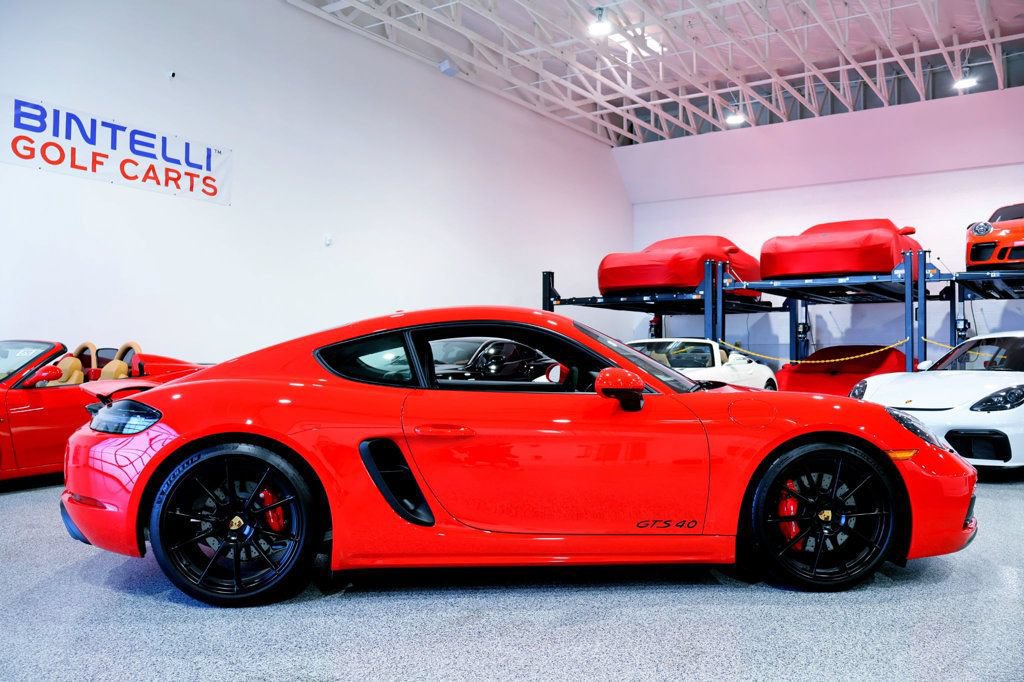 Used 2023 Porsche 718 Cayman GTS w/ GTS Interior Package RWD image 12