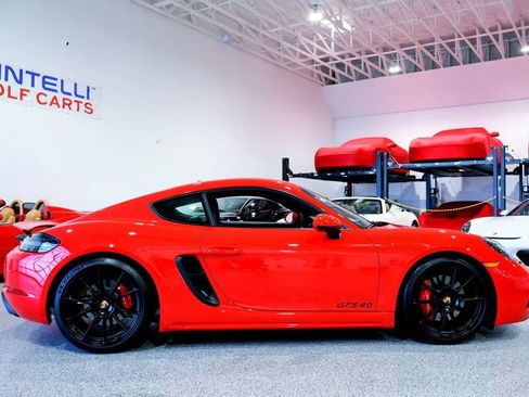 Used 2023 Porsche 718 Cayman GTS w/ GTS Interior Package RWD image 12