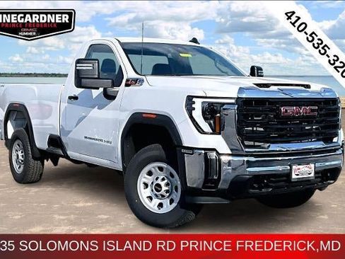 New 2025 GMC Sierra 3500 Pro w/ Snow Plow Prep/Camper Package AWD/4WD image 1