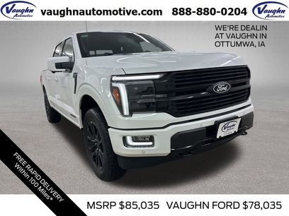 New 2025 Ford F150 Platinum w/ Equipment Group 702A High