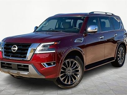 Used 2023 Nissan Armada Platinum w/ Captain's Chairs Package