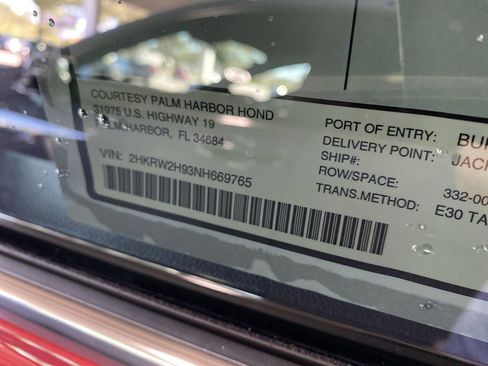 Certified 2022 Honda CR-V Touring image 25