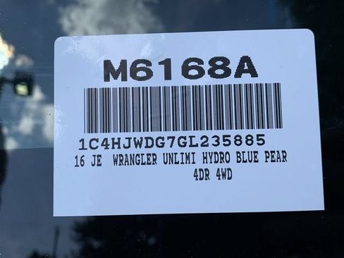 Used 2016 Jeep Wrangler Unlimited Sport w/ Quick Order Package 24S AWD/4WD image 47