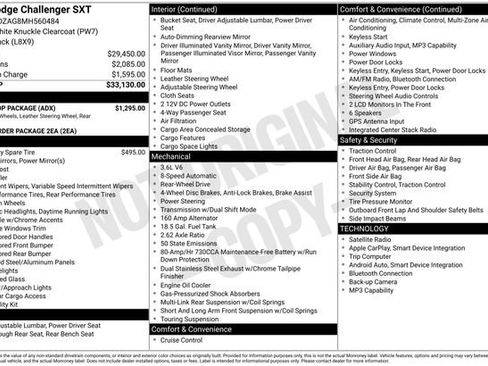 Used 2021 Dodge Challenger SXT w/ Blacktop Package image 7