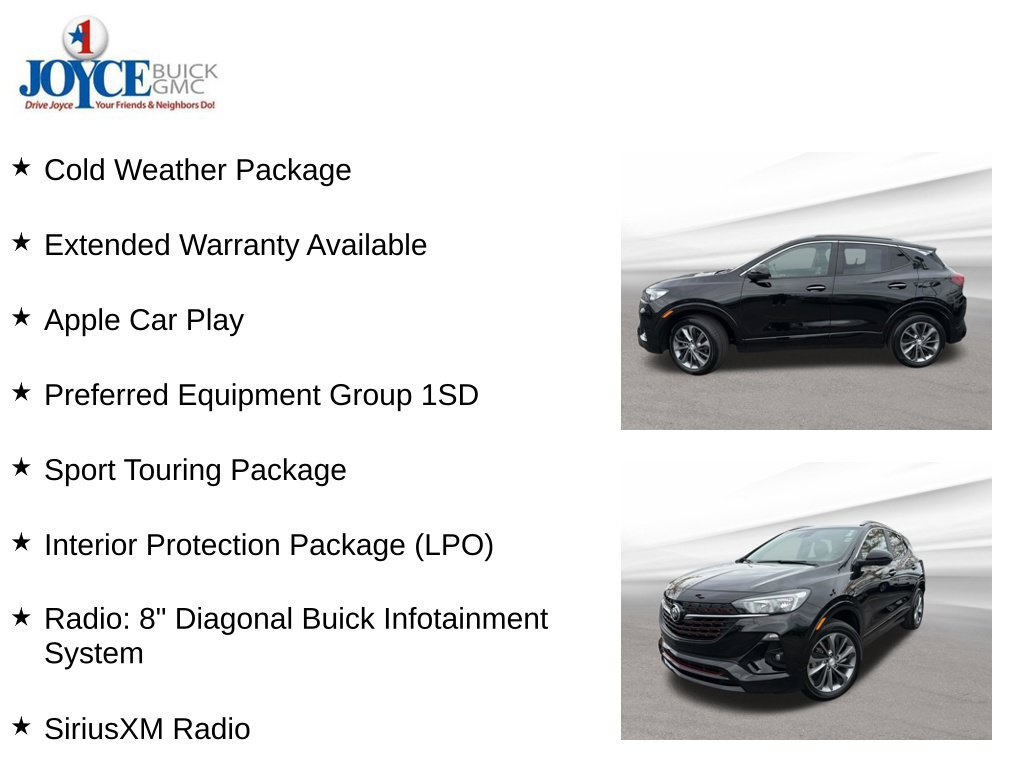 Certified 2022 Buick Encore GX Select w/ Sport Touring Package AWD/4WD image 10