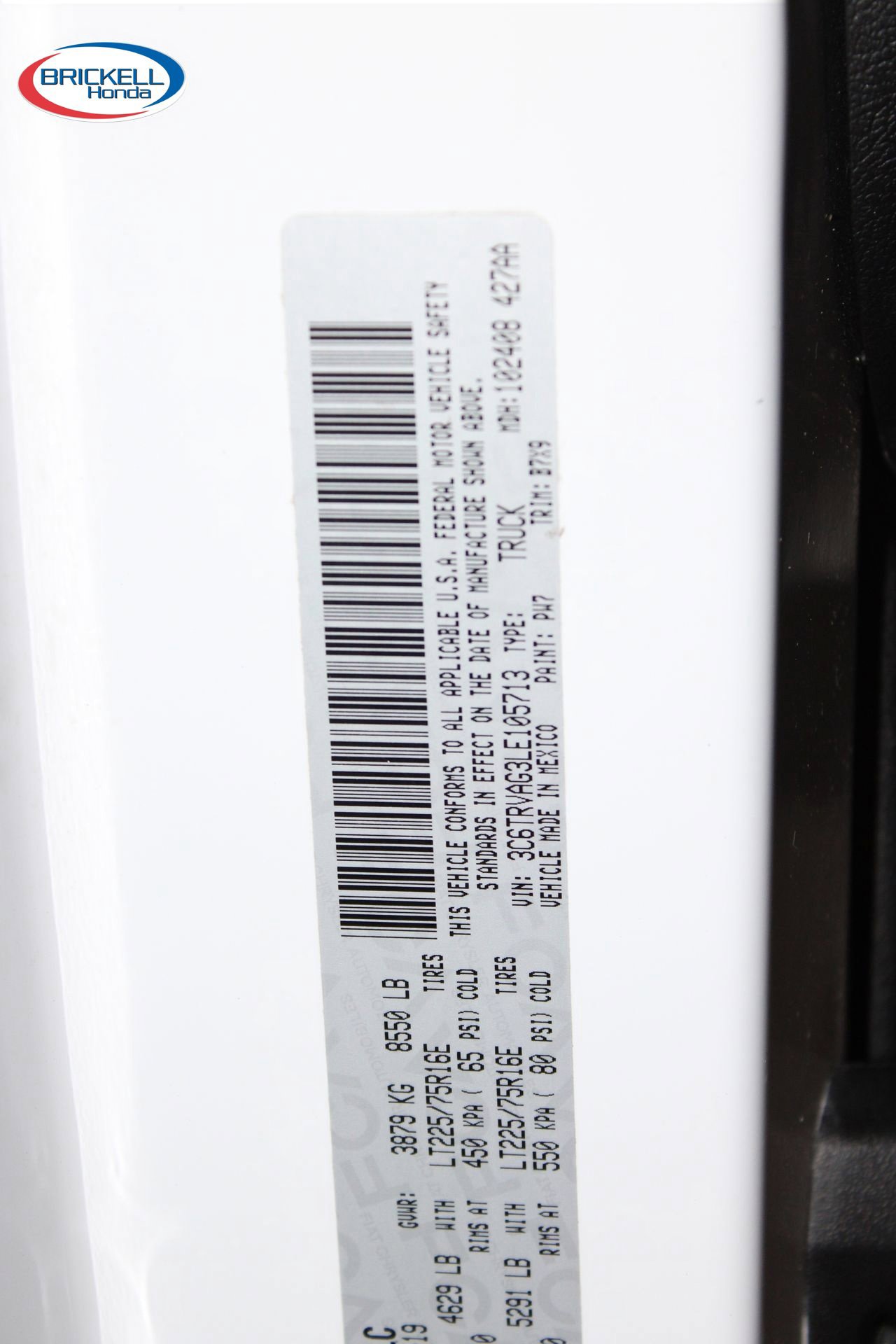 Used 2020 RAM ProMaster 1500 FWD image 18