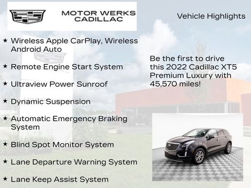 Used 2022 Cadillac XT5 Premium Luxury image 7