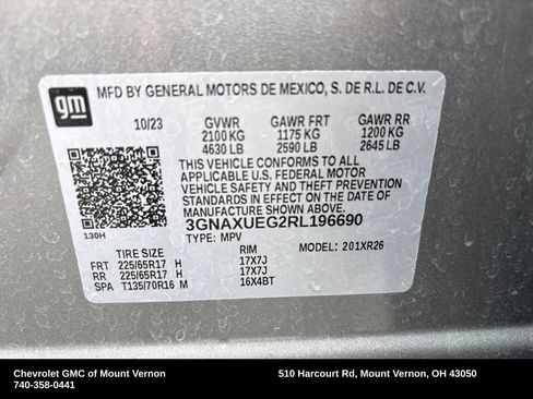 Used 2024 Chevrolet Equinox LT image 24