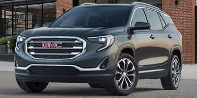 Used 2021 GMC Terrain SLT w/ LPO, Dark Accent Package AWD/4WD image 1