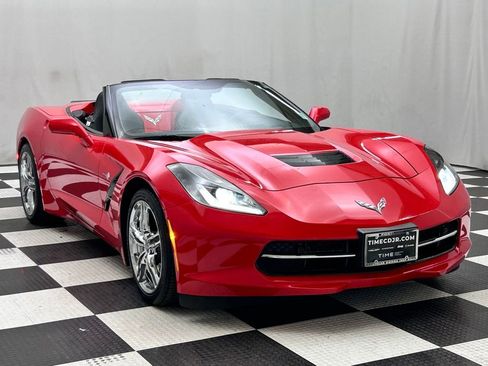 Used 2016 Chevrolet Corvette Stingray Convertible w/ 3LT Preferred Equipment Group RWD image 2