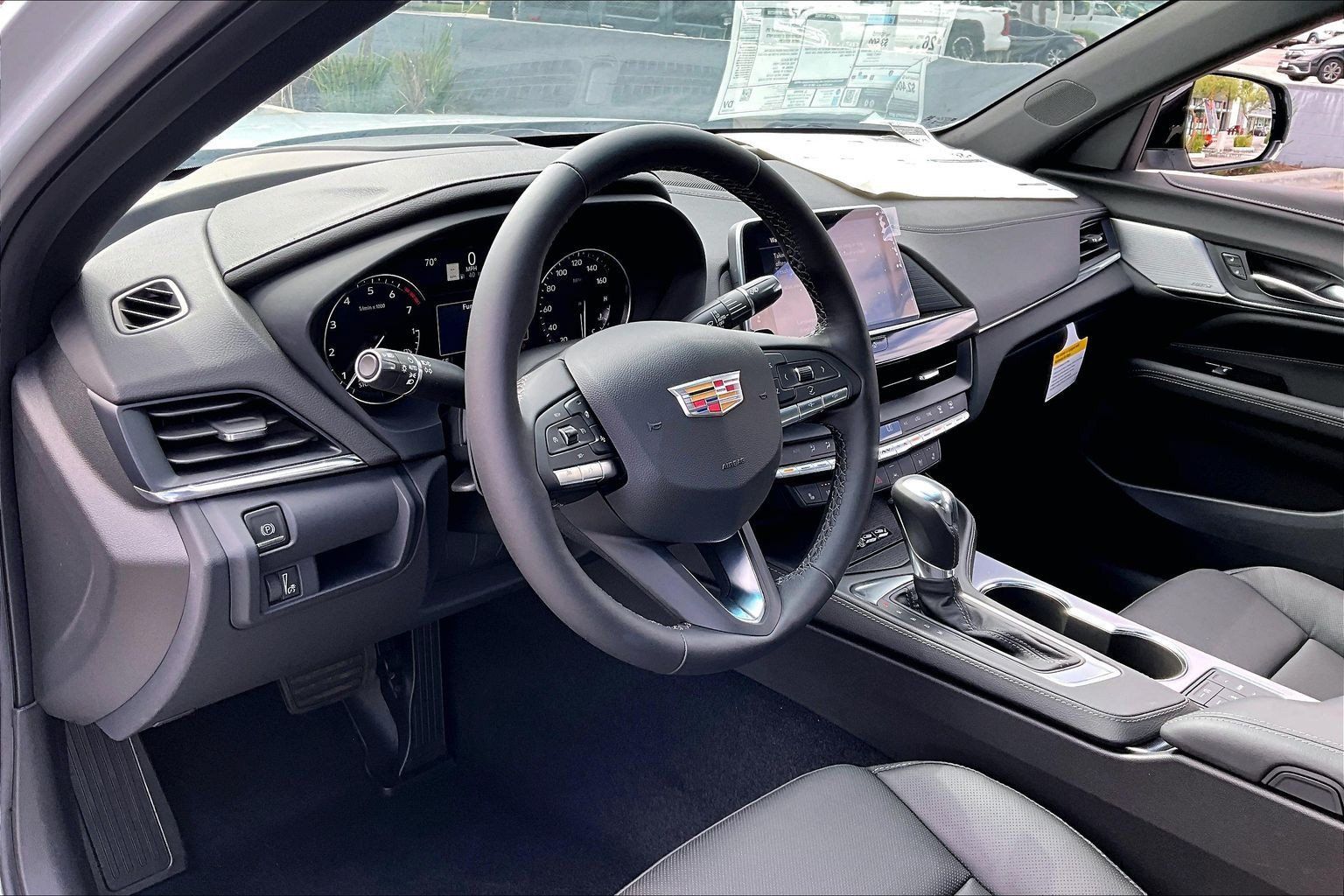 New 2026 Cadillac CT4 Premium Luxury w/ LPO, ONYX Package RWD image 8