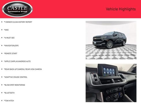 Certified 2023 Chevrolet Tahoe LS w/ Driver Alert Package AWD/4WD image 3