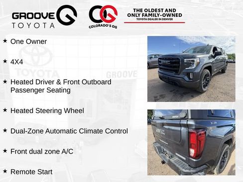 Used 2022 GMC Sierra 1500 Elevation w/ LPO, Elevation Black Package AWD/4WD image 4