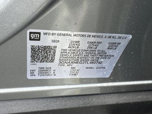 New 2026 Chevrolet Equinox LT image 34