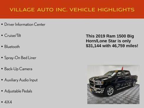 Used 2019 RAM 1500 Big Horn AWD/4WD image 21
