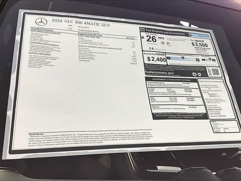 New 2026 Mercedes-Benz GLC 300 4MATIC image 18