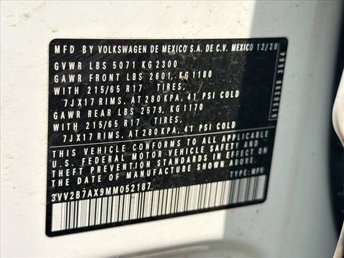 Used 2021 Volkswagen Tiguan S AWD/4WD image 28