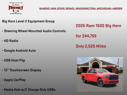 Certified 2025 RAM 1500 Big Horn image 25