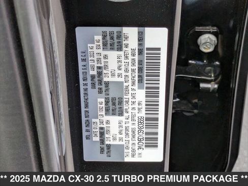 New 2025 MAZDA CX-30 2.5 Turbo w/ Premium Package image 15