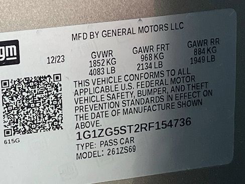 Used 2024 Chevrolet Malibu RS FWD image 28