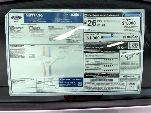 New 2026 Ford Mustang EcoBoostﾮ Fastback image 22