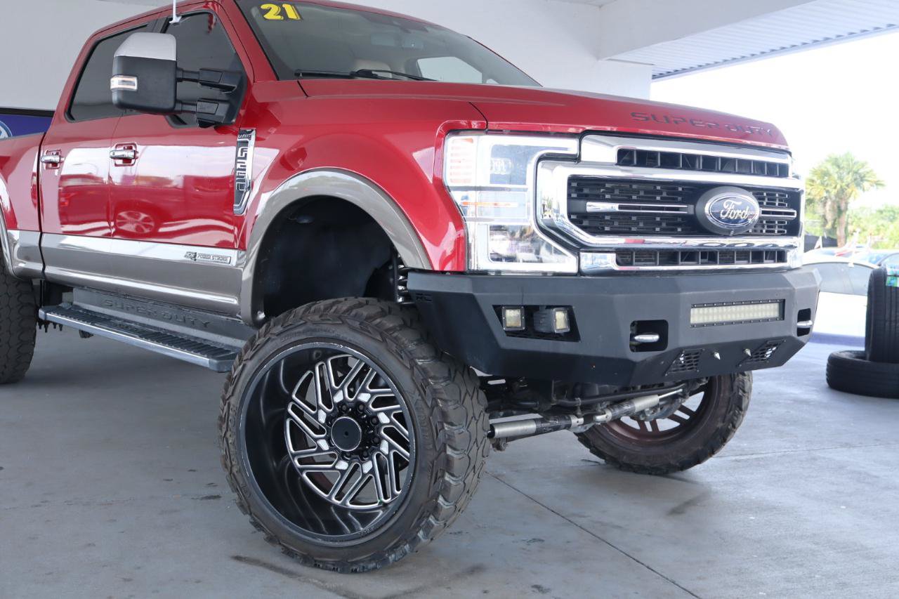 Used 2021 Ford F250 Lariat w/ Lariat Ultimate Package AWD/4WD image 2