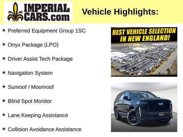 Used 2021 Cadillac Escalade Sport w/ Driver Assist Tech Package AWD/4WD image 8