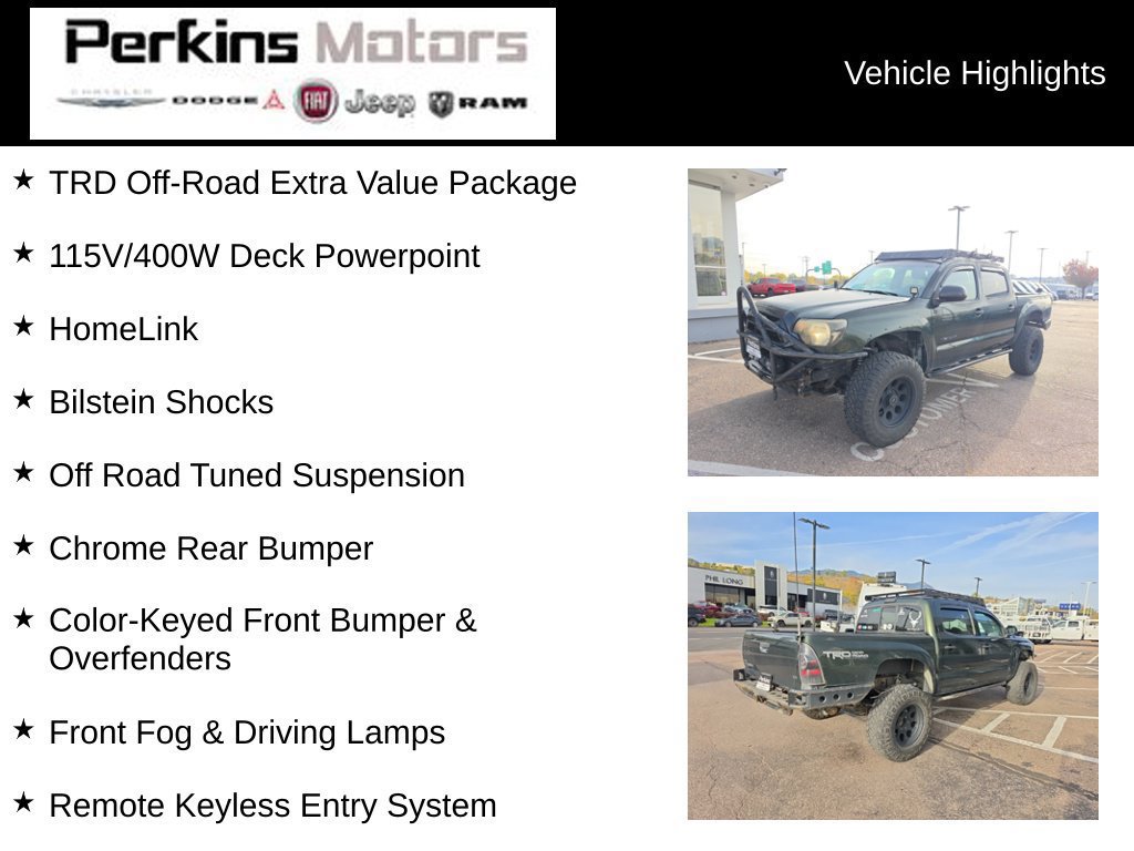 Used 2012 Toyota Tacoma 4x4 Double Cab w/ TRD Off-Road Pkg image 2