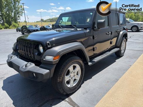 Certified 2022 Jeep Wrangler Unlimited Sport AWD/4WD image 4