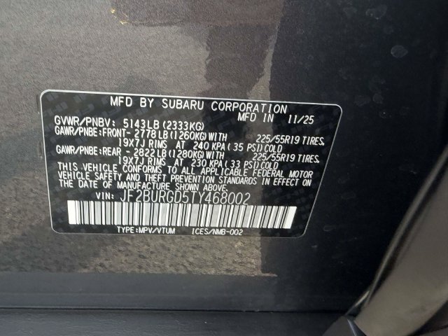 Used 2026 Subaru Outback Limited XT AWD/4WD image 41